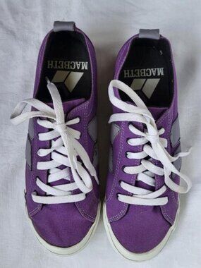 Macbeth Vegan Purple Skater Shoes- 8.5 Eur 40